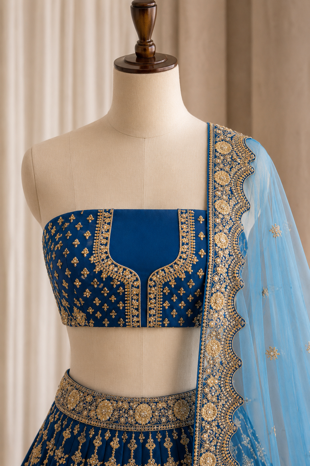 Captivating Morpich Color And Art Silk Fabric Diamond Work with Unstitch Lehenga