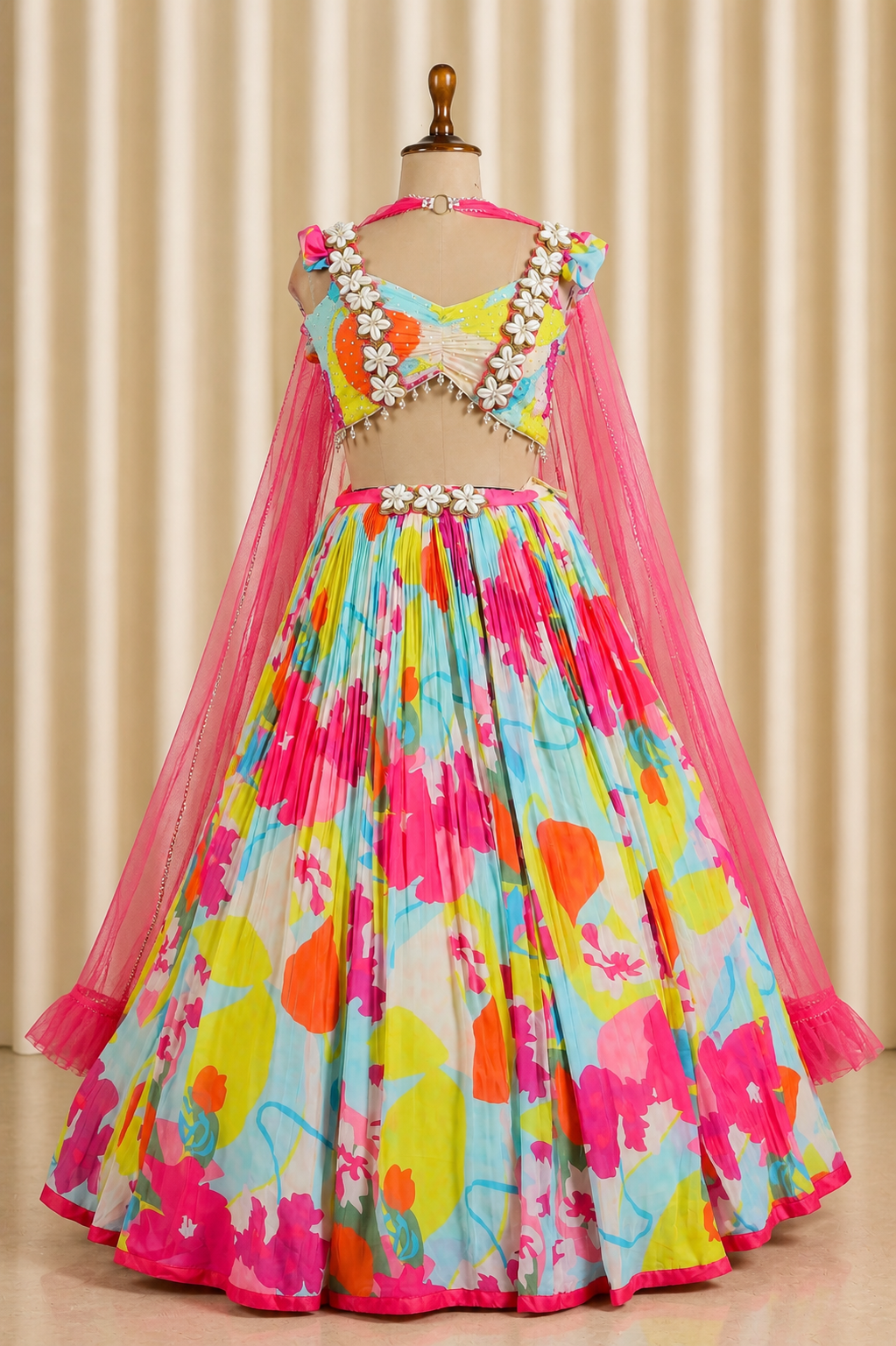 Brilliant Multi Color Fancy Desigener Lehenga Choli