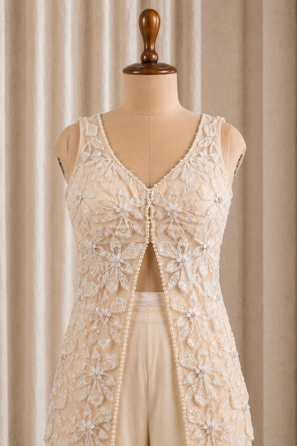 Amazing Indo-Western Jacket Style Palazzo Suit