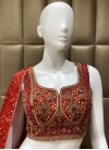 Art Banarasi Silk Engagement Designer Lehenga Choli - 1