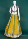 Versatile Faux Georgette Designer Lehenga Choli - 1