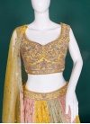 Charming Embroidered Faux Georgette Designer Lehenga Choli - 3