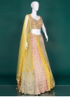 Charming Embroidered Faux Georgette Designer Lehenga Choli - 1