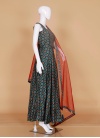 Classy Digital Print Anarkali Suit For Mehndi - 1
