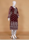 Faux Georgette Ceremonial Salwar suit - 2