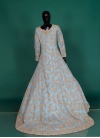 Georgette Bridal Designer Gown - 3