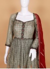 Art Silk Churidar Salwar Suit - 3