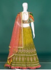 Pretty Silk Designer Lehenga Choli - 1