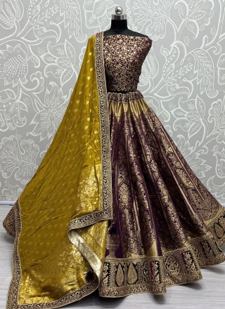 Adorable Meenakari Sangeet Trendy Lehenga Choli