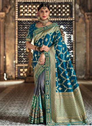 Affluent Art Silk Contemporary Saree