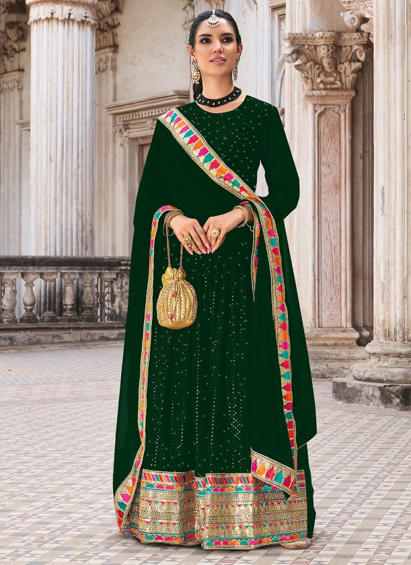 Amusing Georgette Salwar Kameez