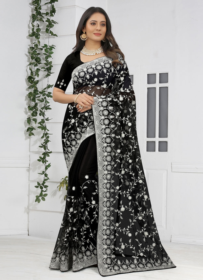 Appealing Net Designer Saree