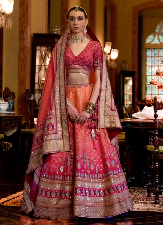 Appealing Silk Mirror Readymade Lehenga Choli