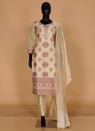 Art Banarasi Silk Casual Pant Style Suit