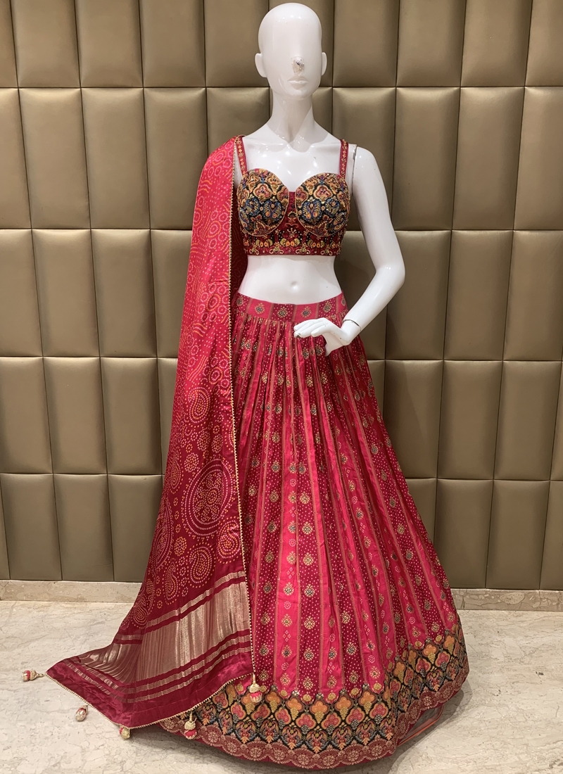 Art Banarasi Silk Designer Lehenga Choli