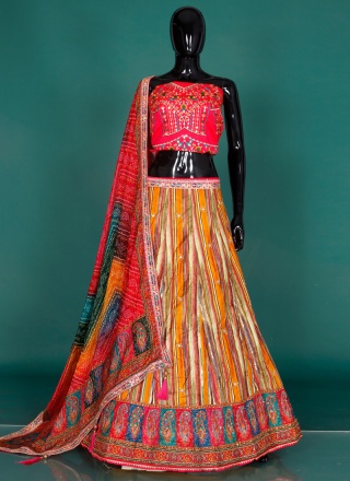 Art Banarasi Silk Designer Lehenga Choli