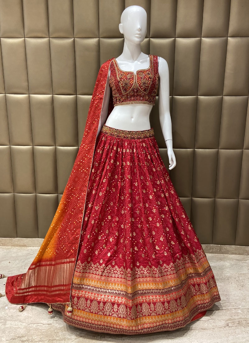 Art Banarasi Silk Engagement Designer Lehenga Choli