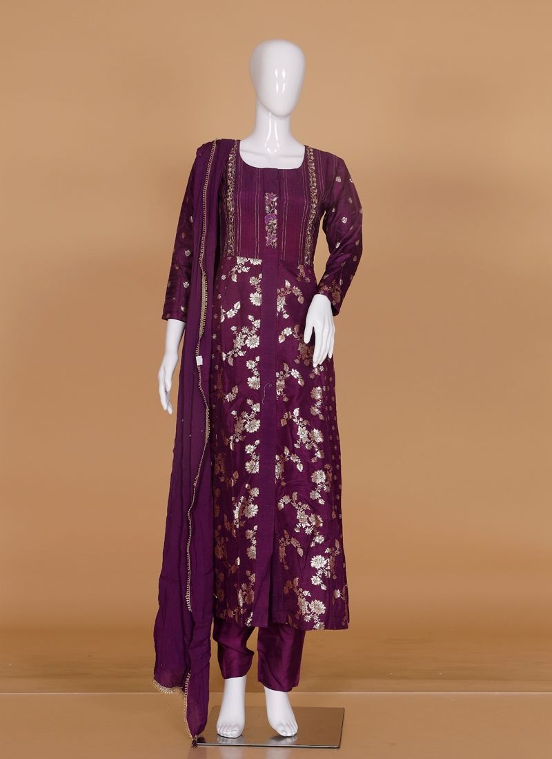 Art Silk Anarkali Suit