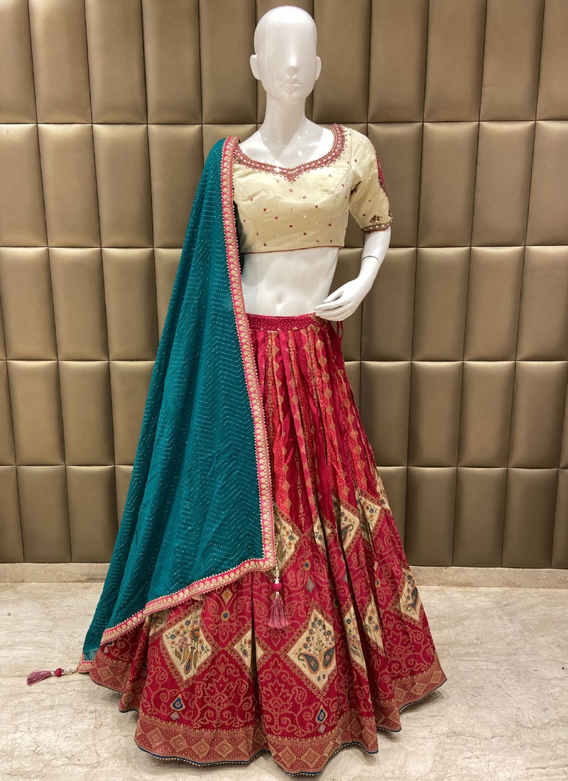 Art Silk Designer Lehenga Choli