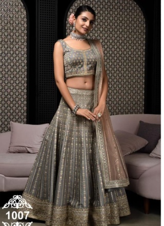 Art Silk Designer Lehenga Chol