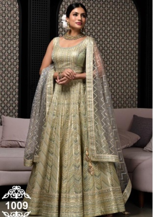 Art Silk Engagement Designer Lehenga Choli