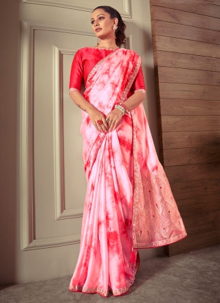 Artistic Lace Sangeet Classic Saree