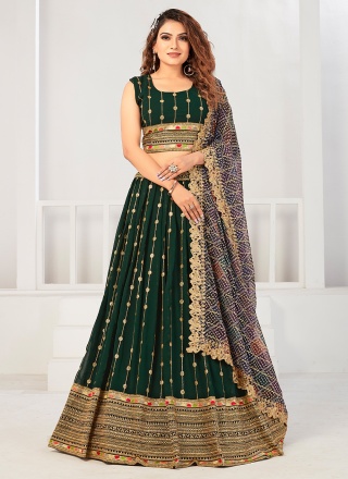 Baronial A Line Lehenga Choli For Engagement