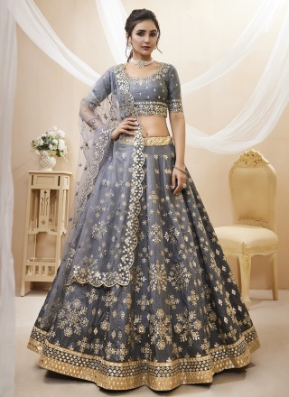 Baronial Zari Art Silk Designer Lehenga Choli