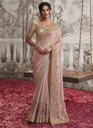Beauteous Fancy Fabric Embroidered Classic Saree