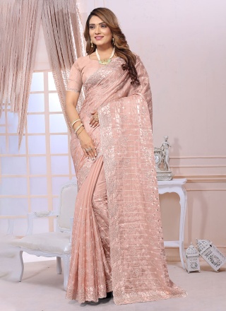 Beckoning Embroidered Contemporary Saree