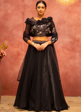 Black Color Lehenga Choli