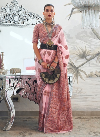 Brilliant Handloom silk Ceremonial Classic Saree