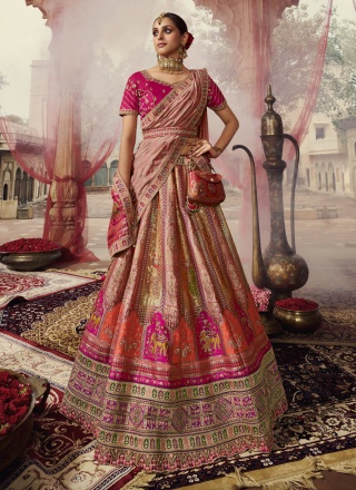 Celestial Multi Colour Engagement Trendy Lehenga Choli