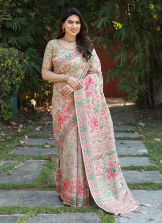 Celestial Printed Classic Saree