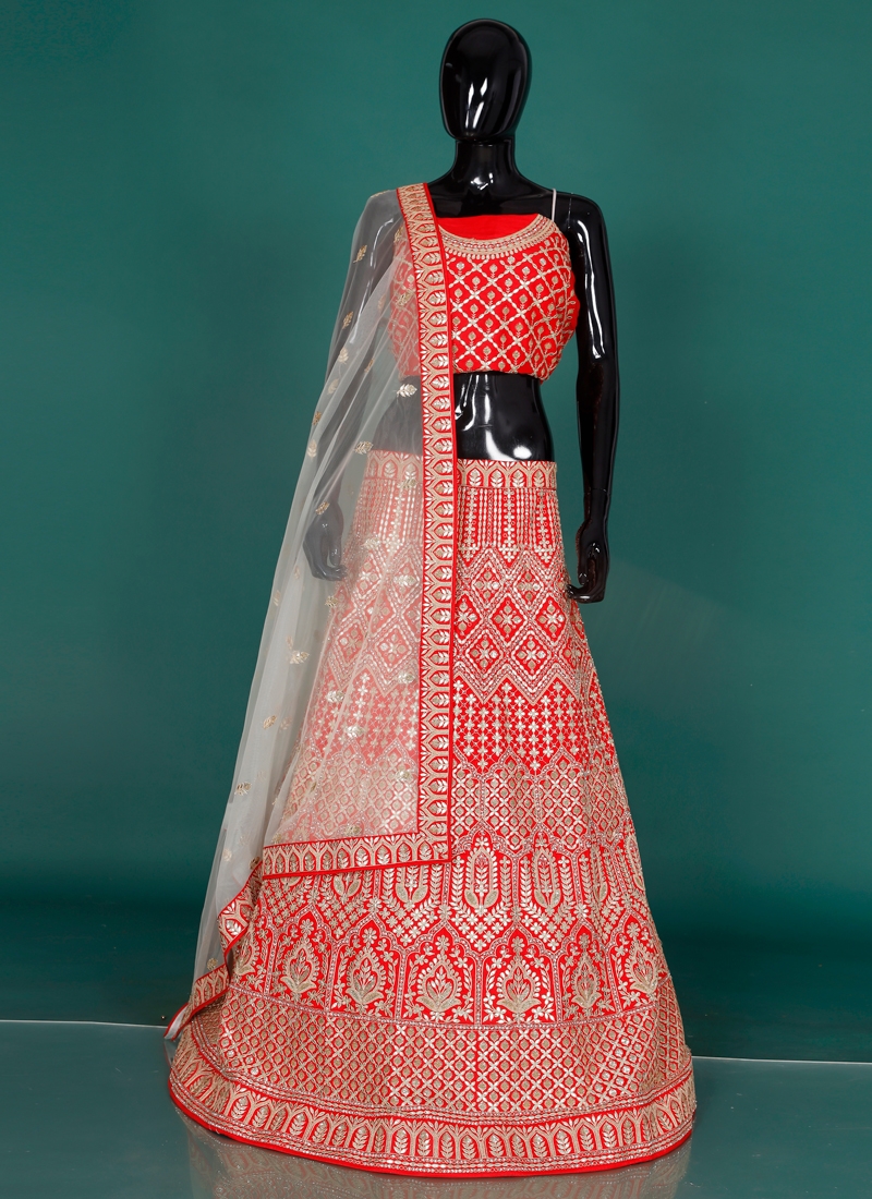 Charming Gota Patti Work Bridal Designer Lehenga Choli