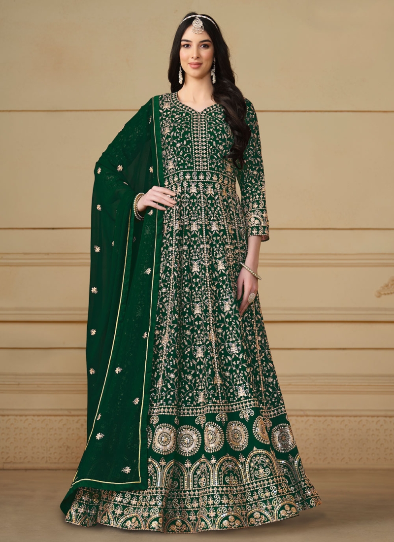 Charming Sequins Trendy Salwar Suit
