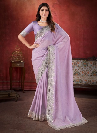 Cherubic Zari Silk Trendy Saree