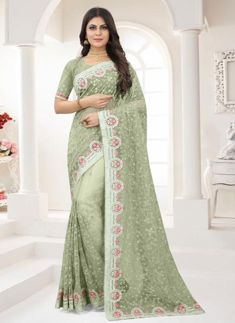 Classical Trendy Saree For Engagement