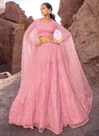 Classy Pink Lehenga Choli