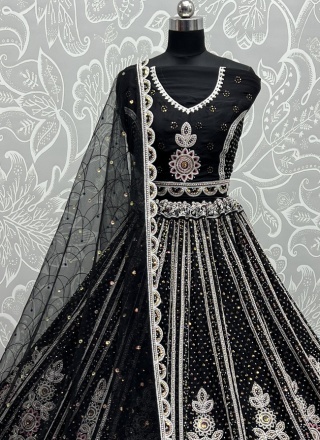 Customary Net Ceremonial Trendy Lehenga Choli