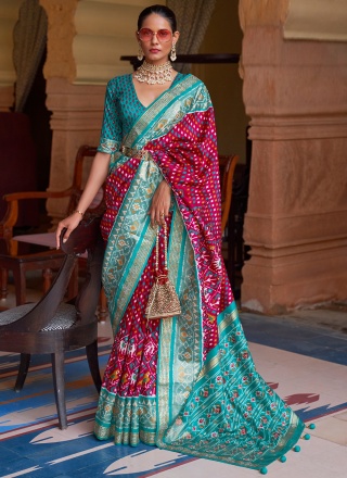 Delectable Patola Silk  Classic Designer Saree