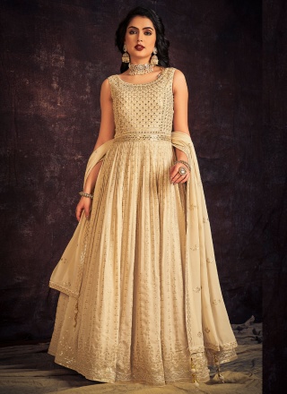 Delectable Zari Wedding Designer Gown