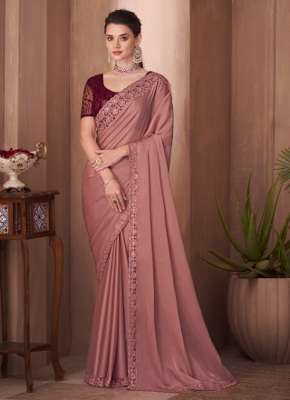 Delightsome Rani Embroidered Silk Classic Saree