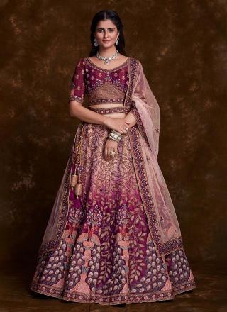 Dilettante Art Silk Trendy Lehenga Choli