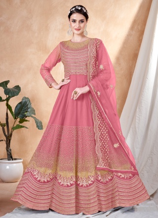 Dilettante Net Engagement Anarkali Salwar Suit