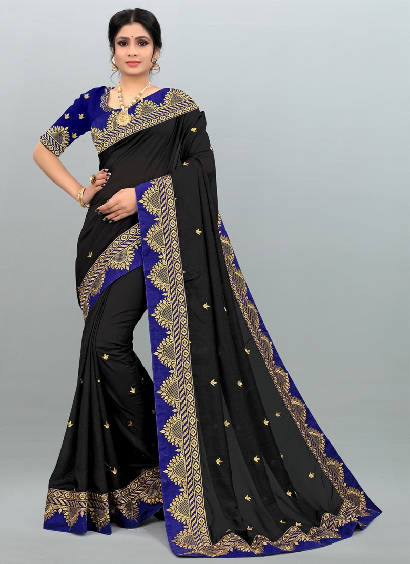 Divine Zari Vichitra Silk Classic Saree