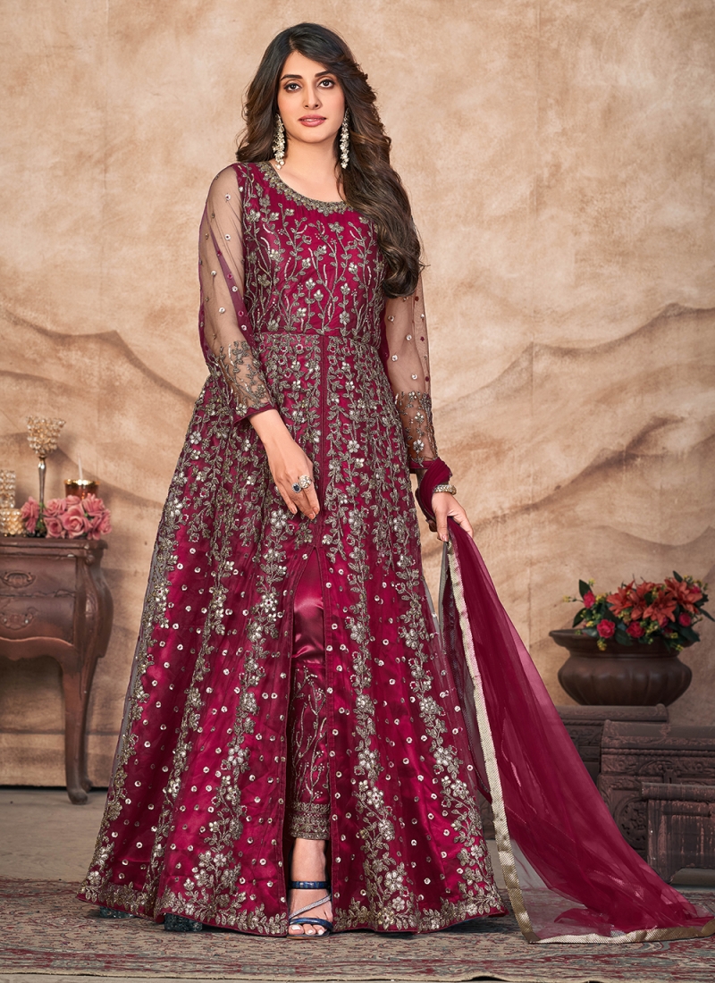 Designer Floor Length Anarkali Suit at best price in Surat