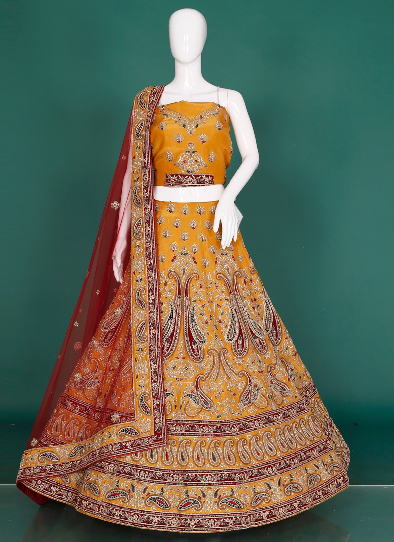 Enthrall Crepe Silk Designer Lehenga Choli