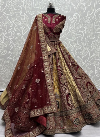 Exceptional Banarasi Silk Dori Work Designer Lehenga Choli