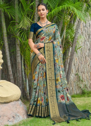 Exceptional Silk Party Saree